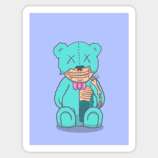 "Teddy Bones" Sticker